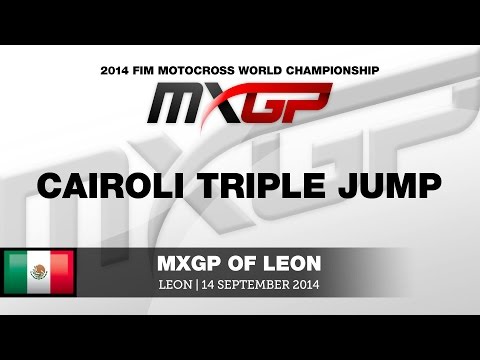 MXGP of Leon 2014 Antonio Cairoli Triple Jump - Motocross