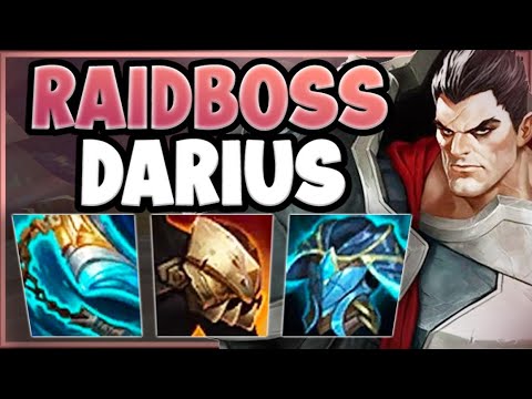 TOP LANERS ARE 100% DOOMED AGAINST THIS RAIDBOSS DARIUS STRATEGY! DARIUS GAMEPLAY League of Legends