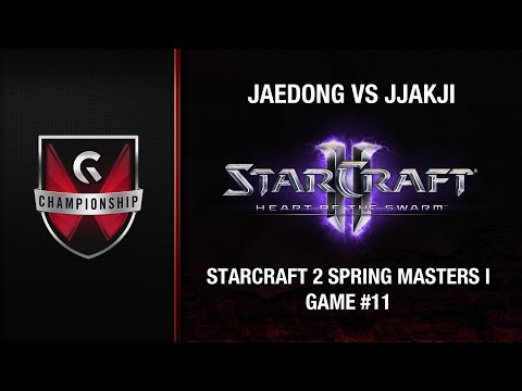 Jaedong vs JJAKJI - GC's 2015 Starcraft 2 Spring Masters I (Game #11)
