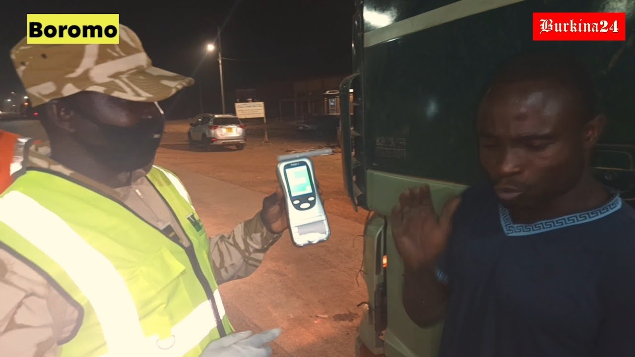 RN1 : L'ONASER renforce les contrôles d'alcoolémie pour sauver des vies