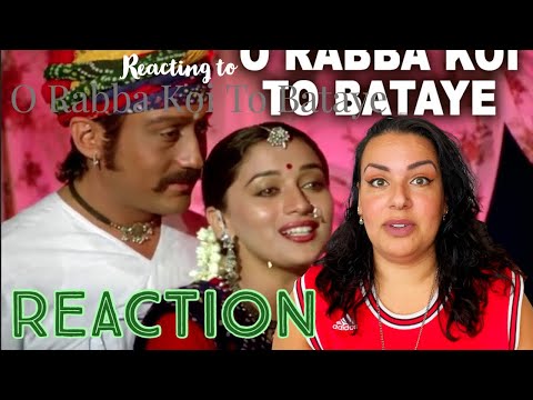 REACT TO: O Rabba Koi To Bataye from the movie Sangeet with Madhuri Dixit & Jackie Shroff
