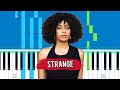 Celeste - Strange - Piano Tutorial
