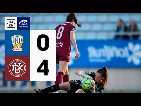 Alhama CF el Pozo vs DUX Logroño (0-4) | Resumen y goles | Highlights Liga F