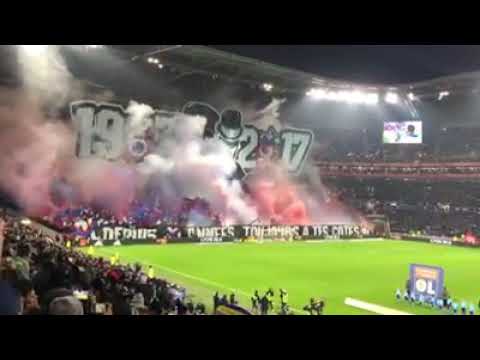 Lyon vs Marseille 17.12.2017.  30 years Bad Gones Lyon