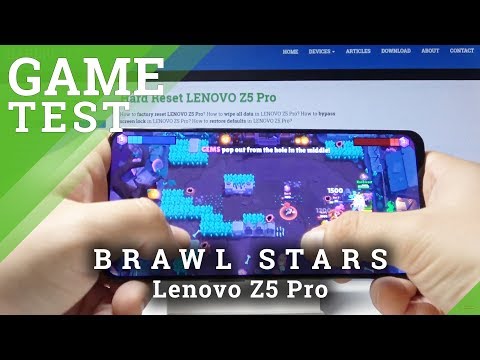 How Brawl Stars Works on Lenovo Z5 Pro - Brawlers Gameplay