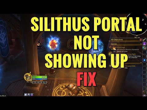 Silithus Portal Not Showing Up In Boralus Fix