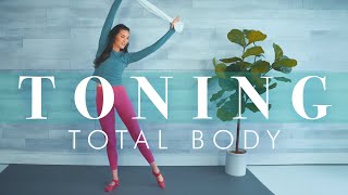 20 Minute Standing Total Body Toning Workout // Great for Hotel & Travel // Exercises with a Towel!