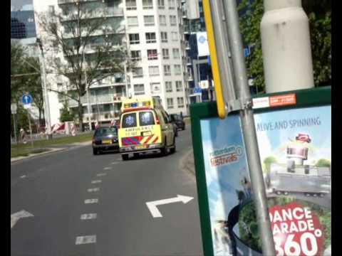A1 AMBU 17-107 (17-320) Politiebureau Veranda Cor Kieboomplein Rotterdam