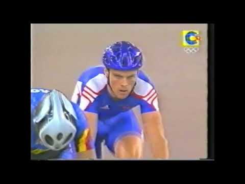 Scott McGrory & Brett Aitken of Australia - Men's Track Cycling Madison - Sydney Olympics 2000