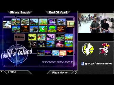 UMass Smash - PizzaMaster vs Frame - SSBM