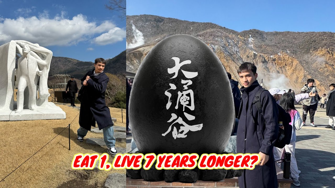 The Legend of Hakone’s Black Eggs: Eat One, Live Seven Years Longer.😲