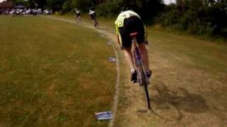 preview picture of video 'Plomesgate Cycling Club Grass Track - 800 metre handicap final'
