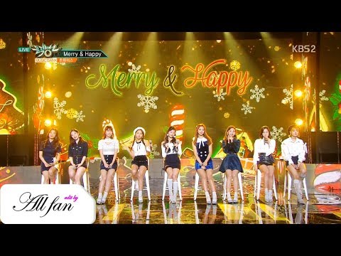트와이스 (TWICE) - Merry & Happy (메리 앤 해피) 교차편집 (Stage mix)