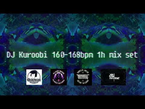 DJ Kuroobi 160-168bpm 1h Mix set