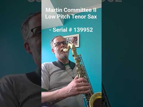 Martin Committee II Tenor Sax 1941 - Brass image 14