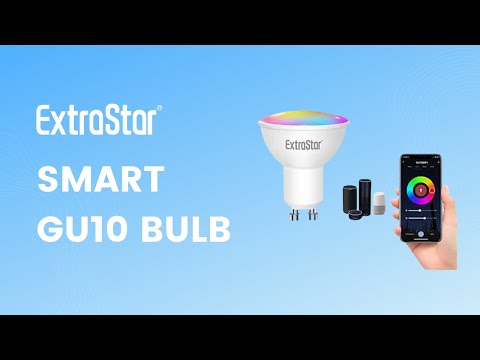 ExtraStar GU10 6W WIFI LED Smart RGB Light bulb