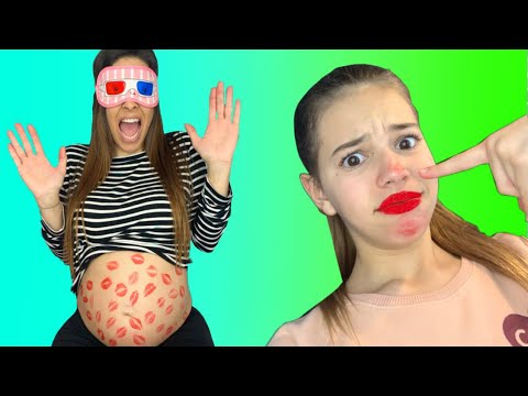 LE PINTO LA BARRIGA A MI MAMÁ Y SE SORPRENDE - 🎁 ME RECOMPENSA CON UN REGALO / El mundo de Indy