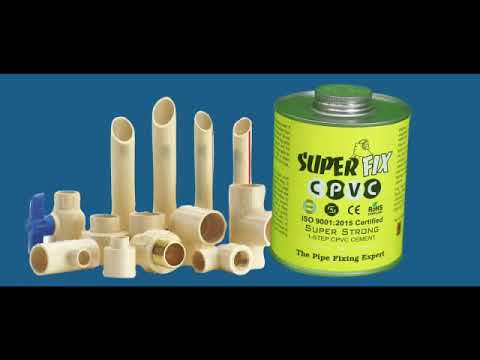 Super fix 118 ml 1 step cpvc cement, tin