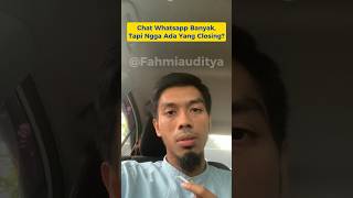 Download lagu (PART 1) Chat Whatsapp banyak tapi susah closing? Temen2 ada yg pernah ngalamin kah? mp3