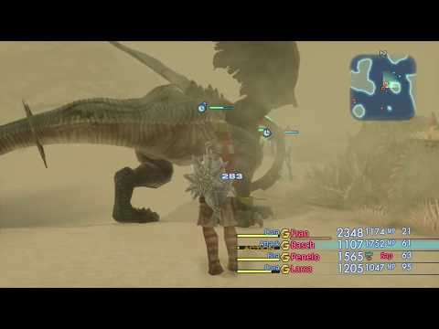 Final Fantasy XII TZA [Switch] Playthrough #039, Hunts: Ring Wyrm, Feral Retriever