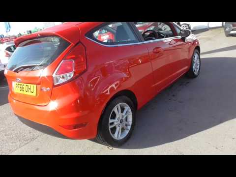 Ford New Fiesta 2017 MY Zetec 1.25 82ps 3dr U308052