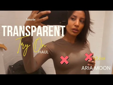 TRANSPARENT Try On Haul At The Mall