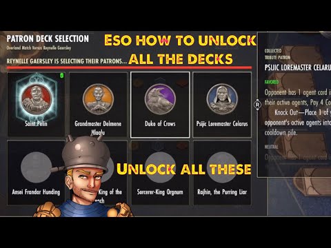 ESO Explained How To Unlock All Tales of Tamriel Decks