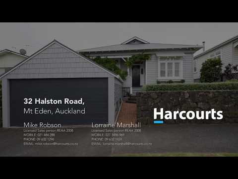 SOLD - Mike Robson 32 Halston Rd - Mt Eden