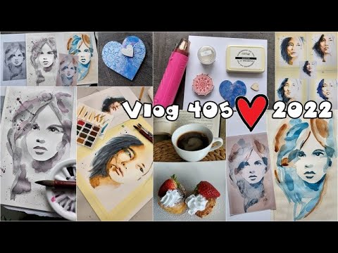 Vlog 405/22 - portréty, portréty a embossrdce