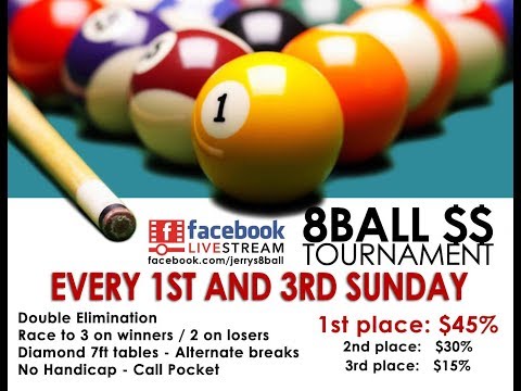 #5 *FINAL* / Daniel BUSCH vs Carson CHIU / Jerry's 8-Ball Tournament / April 2019