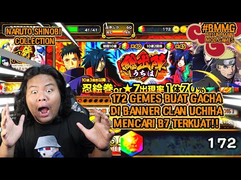 GACHA 172 GEMS BUAT DAPATIN MADARA DAN OBITO DI NARUTO SHINOBI COLLECTION MANTAP