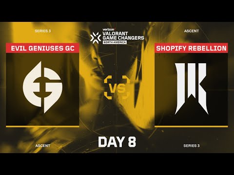 Shopify Rebellion vs Evil Geniuses GC - Verizon VCT Game Changers Series 3 - Lower Final Map 2