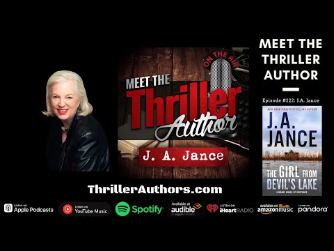 J.A. Jance Interview | J.A. Jance Books | Meet the Thriller Author Podcast