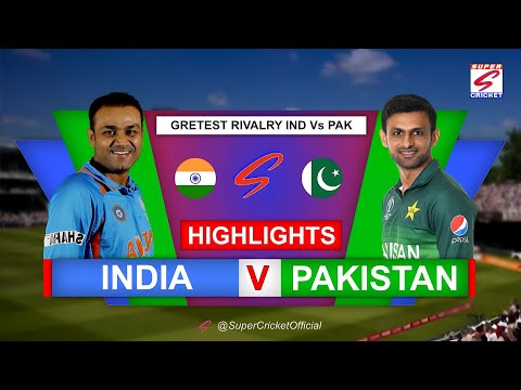 The Intense Rivalry: India Vs Pakistan cricket match highlights