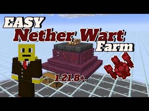 EASY Nether Wart Farm 1.21.8+