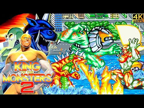 King of the Monsters 2: The Next Thing (1992 / Arcade)｜UHD 4K 60FPS