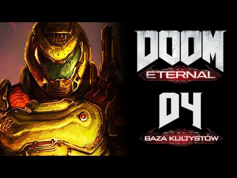 DOOM Eternal PL E04 BAZA KULTYSTÓW! Gameplay PL