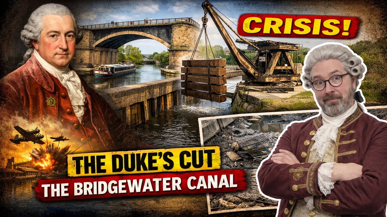 The Duke’s Cut: How the Bridgewater Canal Changed Britain (and What Happens When It Breaks)
