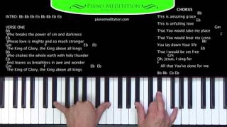 This is Amazing Grace (Phil Wickham) - How to Play on the Piano