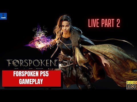 FORSPOKEN PS5 Walkthrough Gameplay Part 2 | Awesome Magical experience | PlayStation 5 India