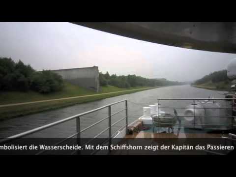 Die Europäische Wasserscheide am Rhein-Main-Donau-Kanal