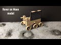 Chandrayaan 3 Rover On Moon Model Moon Surface Model Making ISRO How To Make Rover On Moon