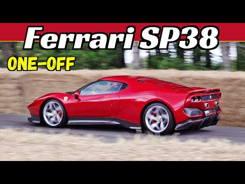 One-Off 2018 Ferrari SP38 Deborah - 670Hp 3.9-Litre V8 Twin-Turbo Engine Sound - Goodwood FOS 2022