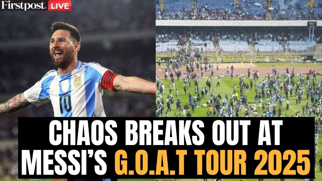 Messi in India LIVE: Lionel Messi Arrives in India for the "GOAT Tour" | Shah Rukh Khan | Kolkata