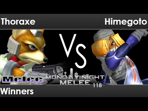 MNM 118 - Thoraxe (Fox) vs Himegoto (Sheik, Marth) Winners - Melee