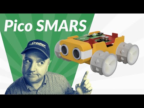 YouTube Thumbnail for Pico SMARS, A Raspberry Pi Pico Powered SMARS