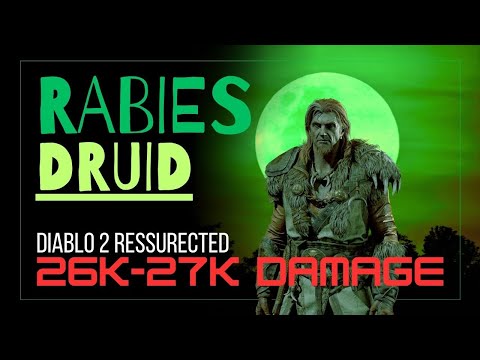 Rabies Druid Build Guide (26K+ Poison Damage!) – Diablo 2 Resurrected | PvM & PvP Monster