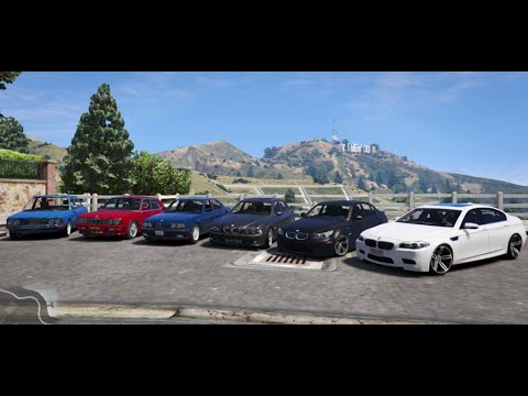 GTA V | BMW 5 SERIES E12 E28 E34 E39 E60 F10 | GTA 5 MOD