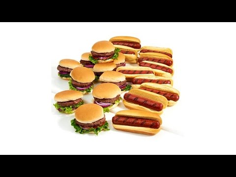 Tony Little Body by Bison 20Count Burger and Hot Dog Com...