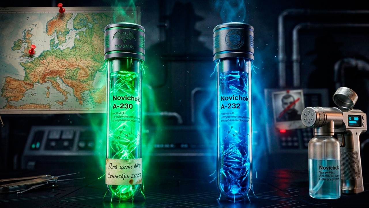 ☣️🇷🇺 NOVICHOK: El AGENTE NERVIOSO más LETAL usado por ESPÍAS y ASESINOS RUSOS ☠️